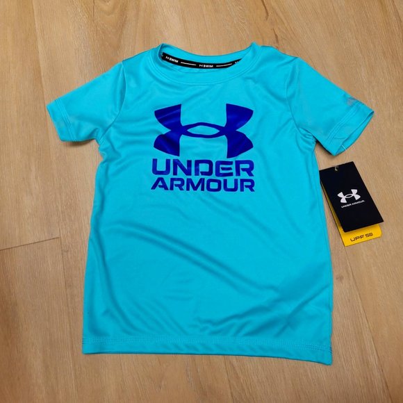 8. Under Armour Swim shirt.  Size 4.  NWT - Picture 1 of 4